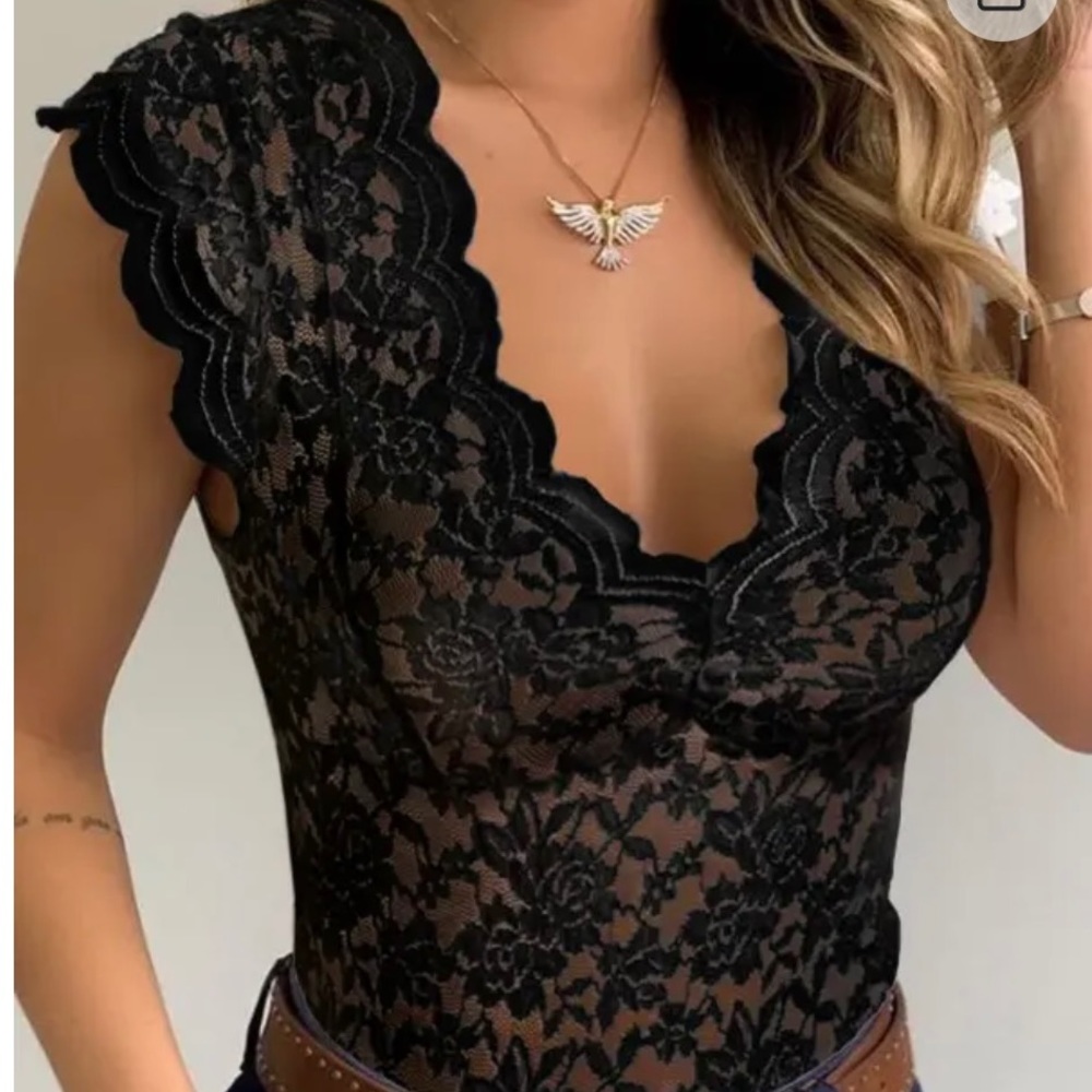 Lace bodysuit never worn